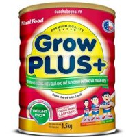 Sữa bột Nutifood Grow Plus đỏ 1500g