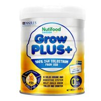 Sữa bột Nutifood GrowPLUS+ vàng 0+ 800g (0 - 12 tháng)