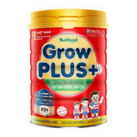 Sữa Bột NutiFood GrowPlus+ Đỏ 900g ( Date mới)