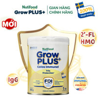SỮA BỘT NUTIFOOD GROWPLUS+ SỮA NON TĂNG ĐỀ KHÁNG DƯỚI 1 TUỔI TĂNG CƯỜNG HỆ MIỄN DỊCH, TIÊU HÓA TỐT 400G