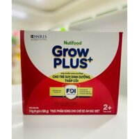 Sữa bột Nutifood GrowPLUS+ Suy Dinh Dưỡng (Đỏ) 2+ - Tăng Cân, Tăng Chiều Cao (Hộp 2 Kg)