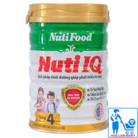 Sữa Bột Nutifood Nuti IQ Step 4 - Hộp 900g (Cho trẻ từ 2~6 tuổi)
