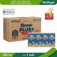 Sữa bột Nutifood pha sẵn grow plus xanh 180ml