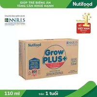 Sữa bột Nutifood pha sẵn grow plus xanh trên 1 Tuổi