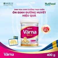 Sữa Bột Nutifood Varna Diabetes Lon 400g - Dành cho người tiểu đường, đái tháo đường và đái tháo đường thai kỳ