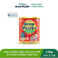 Sữa Bột Nutifood GrowPLUS+1.5kg - Tăng Cân, Tăng Chiều Cao  (Lon 1.5kg)