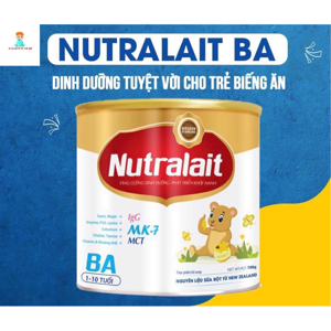 Sữa bột Nutralait BA - 700g (dành cho bé từ 1-10 tuổi)