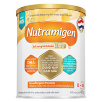Sữa bột Nutramigen A+ LGG - Sữa cho trẻ dị ứng đạm sữa bò cho trẻ 0-12 tháng (400g)