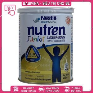 Sữa bột Nutren Junior - hộp 400g (cho trẻ suy dinh dưỡng)