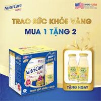 Sữa bột Nutricare bone cho xương khớp chắc khỏe 850g(tặng 2 chai yến không đường)