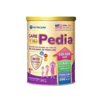 Sữa bột Nutricare Care 100 Pedia 850g 1+ (hỗ trợ tăng cân)