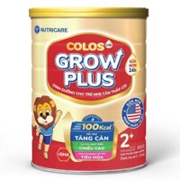 Sữa bột Nutricare colos Grow Plus đỏ 2+ 800g