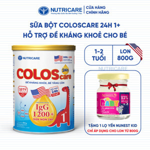 Sữa bột Nutricare Coloscare 1+ 400g
