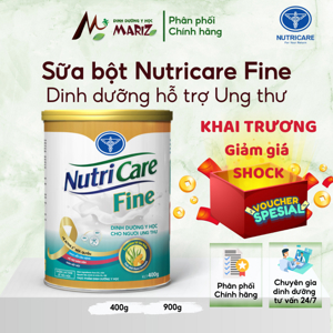 Sữa bột Nutricare Fine - 400g (cho bệnh nhân ung thư)