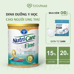 Sữa bột Nutricare Fine - 400g (cho bệnh nhân ung thư)
