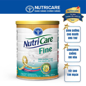 Sữa bột Nutricare Fine - 400g (cho bệnh nhân ung thư)