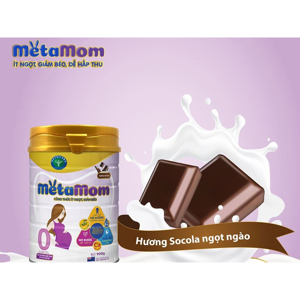 Sữa bột Nutricare MetaMom hương socola lon 900g