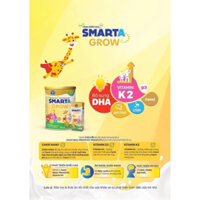 Sữa bột Nutricare Smarta Grow dinh dưỡng cho trẻ thấp còi 900g