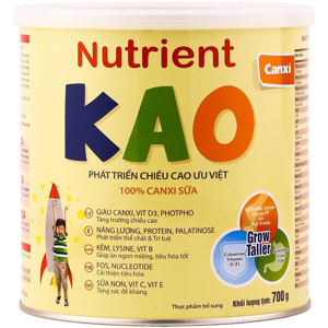 Sữa bột Nutrient Kao - 700g