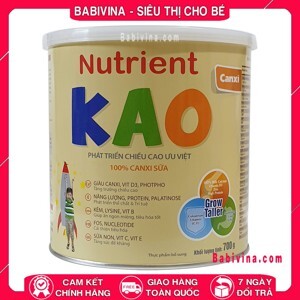 Sữa bột Nutrient Kao - 700g