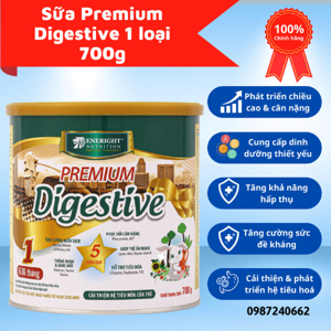 Sữa bột Nutrient Premium Digestive - 700g (dành cho trẻ từ 6 – 36 tháng tuổi)