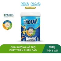 Sữa Bột Nuvi Grow 1+ Lon 900g phát triển chiều cao Trên 1 tuổi