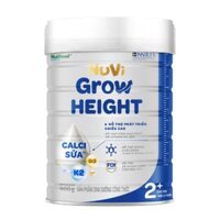 Sữa bột Nuvi Grow Height 2+ 800g (Trên 2 tuổi) - Hỗ trợ phát triển chiều cao