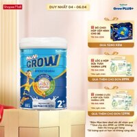 Sữa Bột Nuvi Grow phát triển chiều cao Trên 2 tuổi - Lon 900g