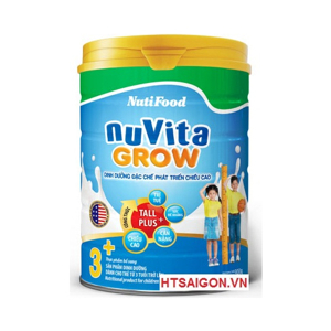 Sữa bột Nuvita Grow 3+ 900g (cho bé từ 3 tuổi trở lên)