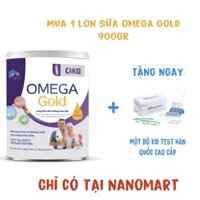 Sữa Bột Omega Canxi (tặng ngay 1 bộ kid test hàn quốc cao cấp)