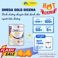 Sữa bột Omega Gold Dicena 900gram - Sữa chuyên biệt dành cho người bị tiểu đường