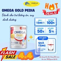 Sữa bột Omega Gold Pedia - sữa dành cho trẻ từ 1 đến 15 tuổi giúp phát triển thể chất, trí tuệ