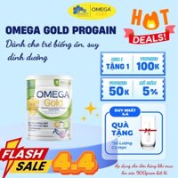 Sữa bột Omega Gold Progain 900gr - sữa dành cho trẻ gầy, suy dinh dưỡng