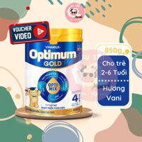 Sữa Bột OPTIMUM GOLD số 4 ( 2 - 6 tuổi ) lon 850g.