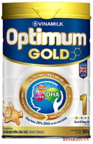 Sữa bột Vinamilk Dielac Optimum Gold số 1 - hộp thiếc 900g (dành cho trẻ từ 0-6 tháng tuổi)
