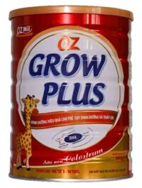 Sữa bột Oz Grow Plus cho trẻ suy dinh dưỡng và thấp còi [900gr/hộp]. HSD T11-2023