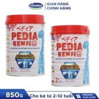 Sữa bột Pedia Kenji 1+, 2+ 850g [Dành cho trẻ biếng ăn nhẹ cân]
