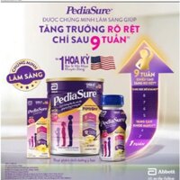Sữa bột Pediasure 1.6kg hương vani