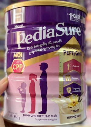 Sữa bột Abbott PediaSure B/A - hộp 400g (dành cho trẻ từ 1 - 10 tuổi)