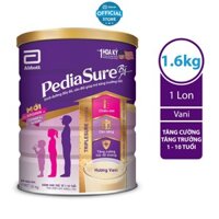 Sữa Bột PediaSure BA Hương Vani Lon 1.6 kg Cho Bé 1 - 10 tuổi