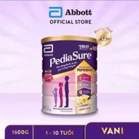 Sữa Bột PEDIASURE B/A hương Vani  1.6kg (1-10 tuổi)