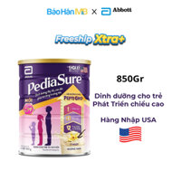 Sữa bột PediaSure chính hãng Abbott (1 - 10 tuổi) - Lon 400g/850g/1,6kg - Dinh dưỡng đầy đủ