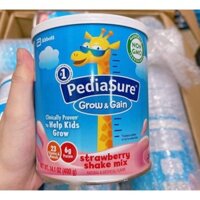 Sữa Bột Pediasure Dâu và socola Chocolate DHA Mỹ 400g Hàng Air