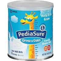 Sữa bột Pediasure Grow and Gain hộp 397g - Nhập khẩu Mỹ