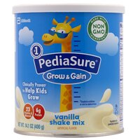 SỮA BỘT PEDIASURE GROW & GAIN MỸ 400GR DATE 5/2022