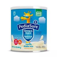 Sữa Bột PediaSure Grow & Gain Shake (400g) cho trẻ từ 2 tuổi – Vani
