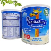 Sữa bột Pediasure Grow & Gain Mỹ hương vị vani - hộp 400g (dành cho trẻ từ 1 tuổi trở lên)