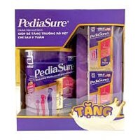 Sữa bột Pediasure hương vani 850g [TẶNG KÈM 2 HỘP PHA SẴN]