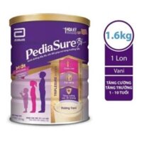 SỮA BỘT PEDIASURE HƯƠNG VANI LON 1.6kg