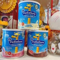 SỮA BỘT PEDIASURE MỸ 400gr cho bé thấp còi, nhẹ cân (3vị)